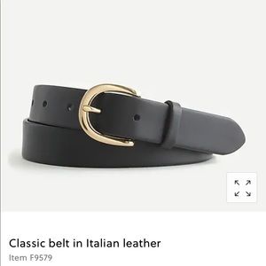 J.Crew classic leather belt